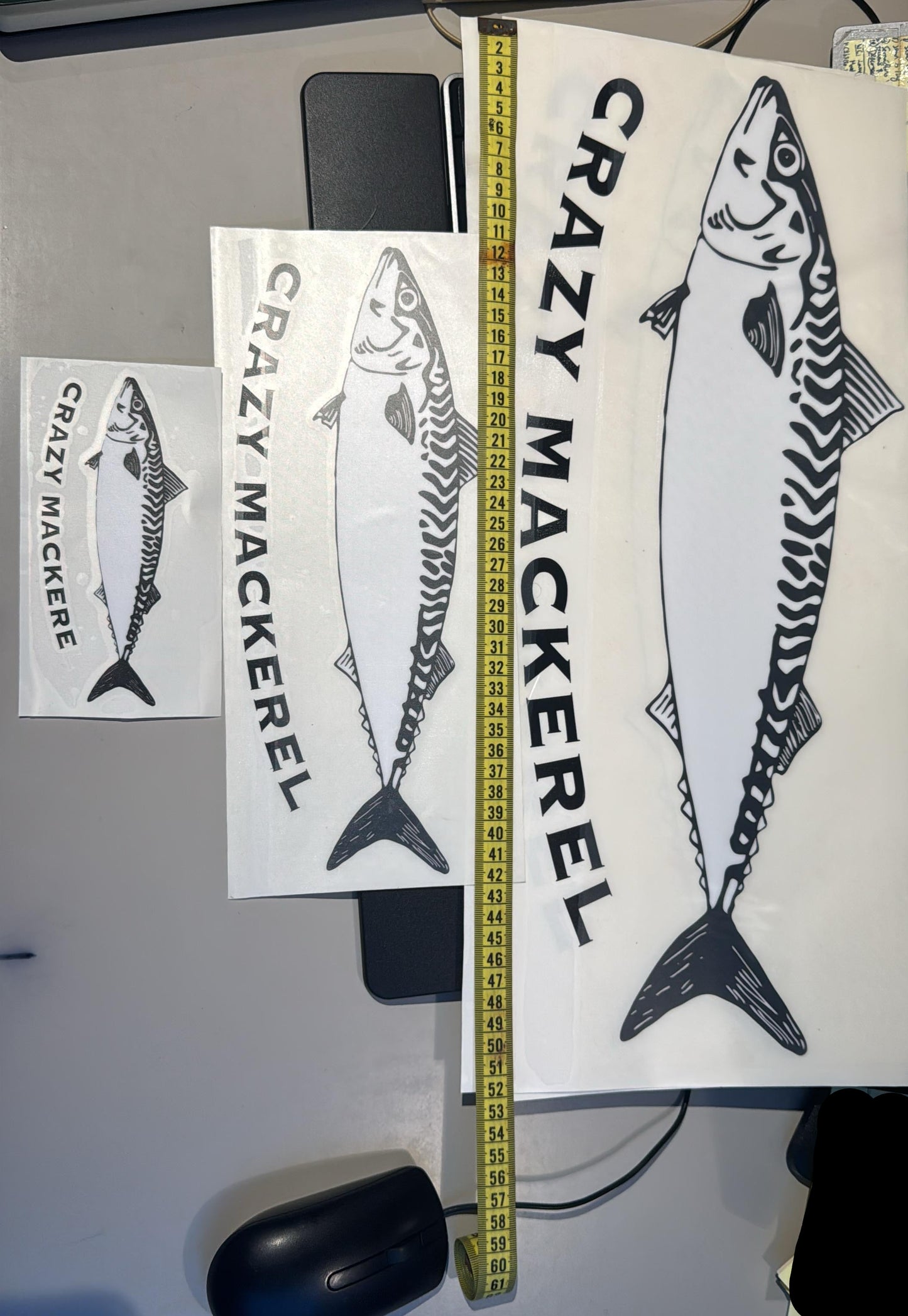 Stickers Crazy Mackerel